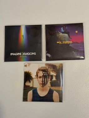 Lot of 3 Mini Brands Vinyl Fall Out Boy, Imagine Dragons, Lil Baby
